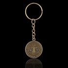 Брелок для ключей, металлический, оберег «Денежное дерево» диаметр 2.5 см - Фото 3