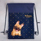 Мешок для обуви «Мопсик» (полиэстер) 41×30 см - Фото 5