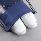 Мешок для обуви «Мопсик»  полиэстер, размер 30 х 40 см - Фото 6