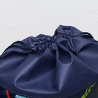 Мешок для обуви «Динозавр» (полиэстер) 41×30 см - Фото 3