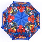 Зонт детский. Человек паук, синий, 8 спиц d=86 см - Фото 9