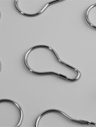 Крючок для штор, 4.8×2.8×0.2 см, 20 шт., цвет серебряный - Фото 2