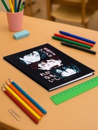 Дневник школьный для 1-4 классов, «Аниме. Коллаж», твёрдая обложка 7БЦ, матовая ламинация, тиснение фольгой, 48 листов - Фото 2