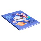 Дневник для 1-4 классов, "Космическая панда", твердая обложка 7БЦ, матовая ламинация, тиснение фольгой, 48 листов - Фото 2