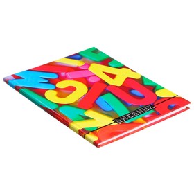 Дневник для 1-4 классов, «Объемные буквы », твердая обложка 7БЦ, глянцевая ламинация, 48 листов