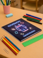 Дневник школьный для 1-4 классов, «Робот. НЕОН вывеска», твёрдая обложка 7БЦ, глянцевая ламинация, 48 листов - Фото 2