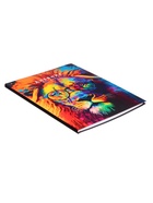 Дневник школьный для 5-11 классов, «Лев. Мозаичный неон», интегральная (гибкая) обложка, матовая ламинация, выборочный лак, 48 листов - Фото 4