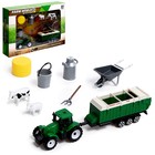 Игровой набор «Ферма», трактор и животные, МИКС - фото 319420165