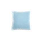 Фирменная подушка, 40х40 см, цвет светло-голубой - фото 298736340