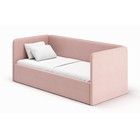 Кровать-диван Leonardo, 160х70 см, большая боковина, цвет роза - фото 297325121