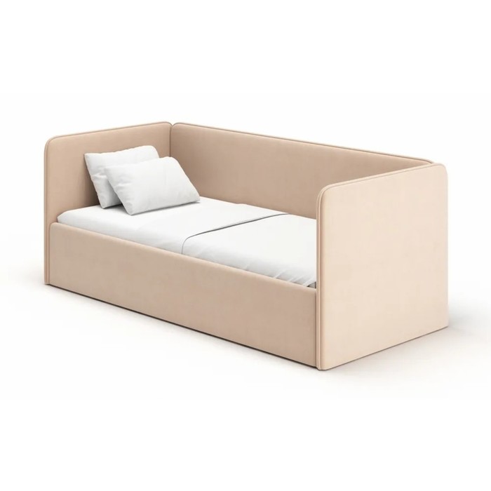 Кровать-диван Leonardo, 180х80 см, большая боковина, цвет латте - Фото 1