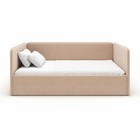 Кровать-диван Leonardo, 180х80 см, большая боковина, цвет латте - Фото 2
