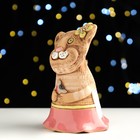 Колокольчик "Кошка в платье", керамика - фото 22172866