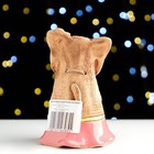 Колокольчик "Кошка в платье", керамика - фото 22172867