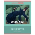 Тетрадь предметная Art object, 48 листов в линейку "Литература", обложка мелованный картон, блок офсет 60 г/м2, белизна 90-92% 9606693 - фото 10437761