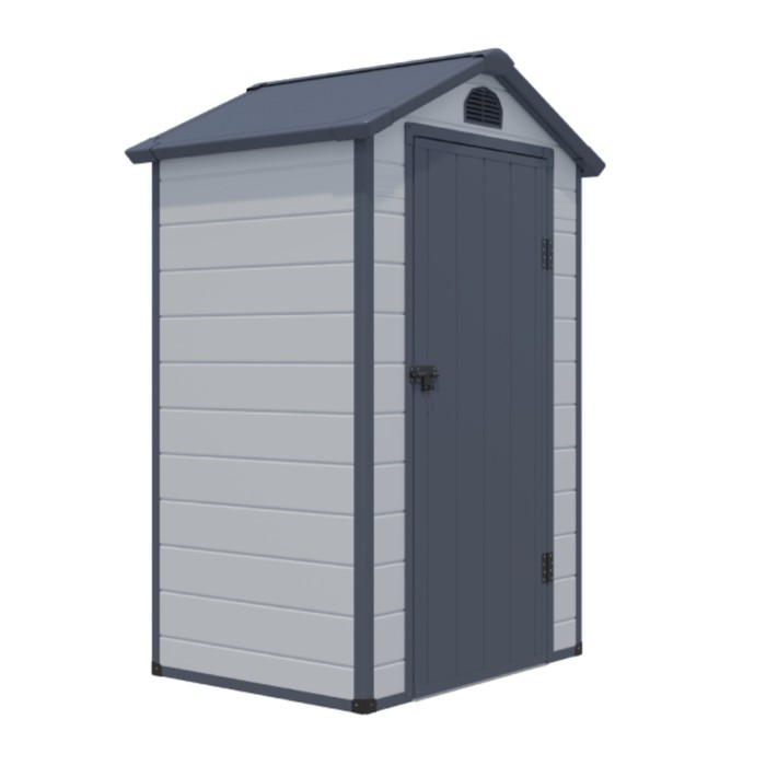 Сарай, 134×104×204 см, пластиковый, WOTEX - Фото 1