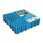 Модульное покрытие, 40 × 40 × 1,8 см, пластик, голубая, набор 6 шт. - Фото 1