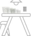 Кашпо для цветов SANDY Bowl, 19 × 17 × 1,5 см, белое - Фото 5