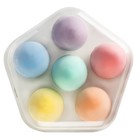 Мелки для рисования, 6 мелков в форме яйца, 6 цветов - фото 281190385