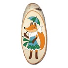 Набор для росписи по дереву «Лисичка», косой спил - фото 67190633