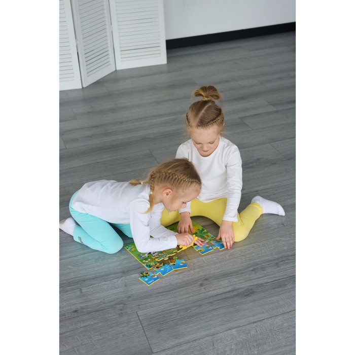 Развивающий мягкий пазл «Репка», формат А4, 24 элемента 62383