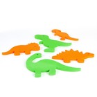Развивающий набор стикеров для игры в ванне «Динозавры», 5 элементов - фото 3604133