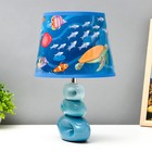 Настольная лампа "Морской мир" Е14 40Вт 25х25х38 см RISALUX - Фото 4