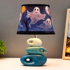 Настольная лампа с абажуром RISALUX «Привидения», Е14, 40 Вт, 25×25×38 см 9330015