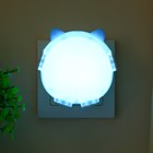 Ночник с датчиком освещенности "Совёнок" LED МИКС 8,5x2,5x8,5 см RISALUX 9348407 - фото 13240443
