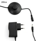 Торшер с ПДУ  "Угловой" LED 3000-6000K чёрный 40х148 см - фото 35747792