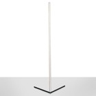 Торшер с ПДУ  "Угловой" LED 3000-6000K чёрный 40х148 см - фото 35747786