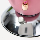 Настольная лампа "Шагрень" Е27 40Вт диммер розовый 22,5х22,5х45см RISALUX - Фото 7