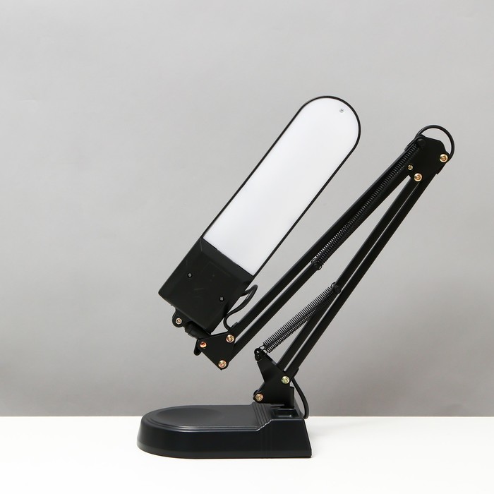 Настольная лампа "Степ" LED 5Вт 4000К черный 22,5х8х60см RISALUX - фото 1910641576