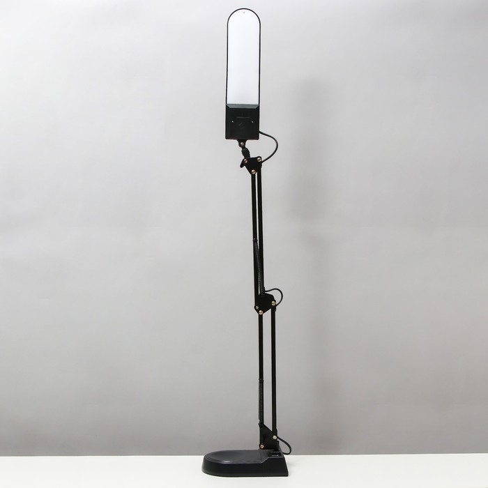 Настольная лампа "Степ" LED 5Вт 4000К черный 22,5х8х60см RISALUX - фото 1910641578