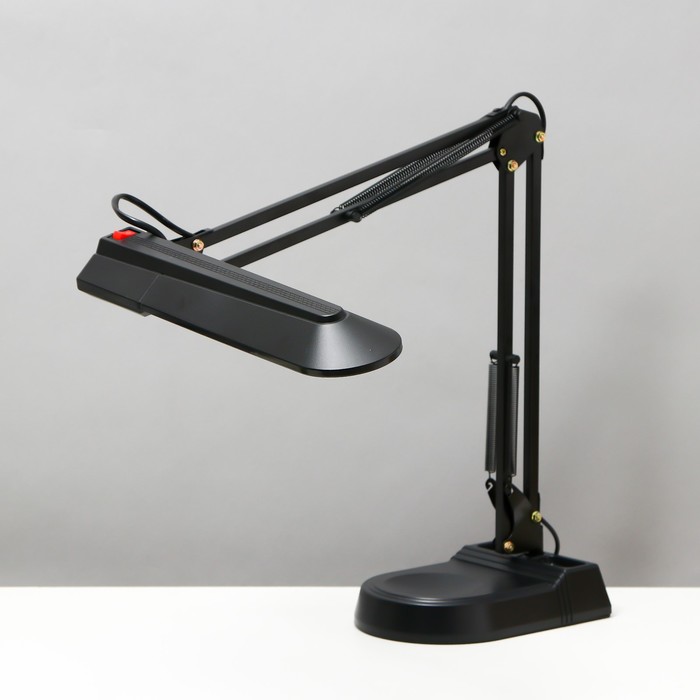 Настольная лампа "Степ" LED 5Вт 4000К черный 22,5х8х60см RISALUX - фото 1910641580