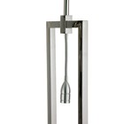 Торшер «Амалия» Е27 40 Вт LED 1 Вт серебро 38×23×155 см - фото 43741162