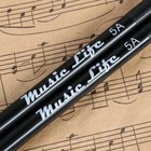 Барабанные палочки Music Life, 5A, нейлон, черные - Фото 2