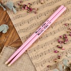 Барабанные палочки Music Life, 5А, клён, розовые - фото 10439431