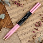 Барабанные палочки Music Life, 5 А, клён, розовые - Фото 4