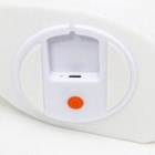 Ночник-мякиш "Улитка" LED RGB USB АКБ белый  9х22х16см RISALUX - фото 22174504