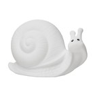 Ночник-мякиш "Улитка" LED RGB USB АКБ белый  9х22х16см RISALUX - фото 22174506