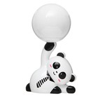 Настольная лампа "Панда" LED 3Вт 3000К белый 14х7х26 см RISALUX - фото 24597584