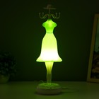 Подсветка для украшений, ключей "Платье" LED крутится 3Вт 3000К зеленый 10х16,5х7,5х32 см RISALUX  9 - Фото 3