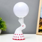 Светильник «Силуэт» LED 3 Вт 3000К белый 7.5×7.5×25 см RISALUX - Фото 4