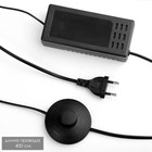 Торшер BayerLux «Лоути», LED, 44 Вт, 4000К, чёрный, 60×60×160 см - Фото 11