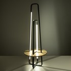 Торшер BayerLux «Лоути», LED, 44 Вт, 4000К, чёрный, 60×60×160 см - Фото 3