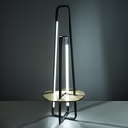 Торшер BayerLux «Лоути», LED, 44 Вт, 4000К, чёрный, 60×60×160 см - Фото 4