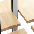 Торшер BayerLux «Лоути», LED, 44 Вт, 4000К, чёрный, 60×60×160 см - Фото 7