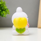Фигурка световая RISALUX «Зайчик», LED-ночник, от батареек, бело-жёлтый, 8×10 см 9431371