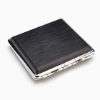 Портсигар, на 20 сигарет, 10×9.5 см - Фото 2